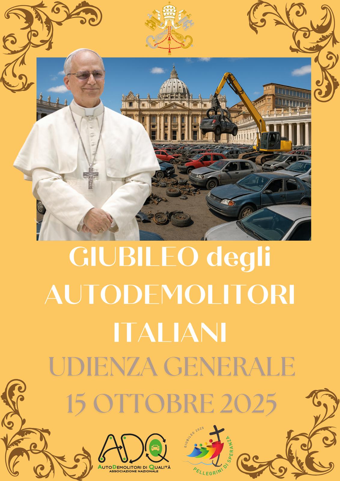 LOCANDINA GIUBILEO UDIENZA PAPA